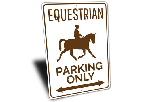 Equestrian Parking Sign