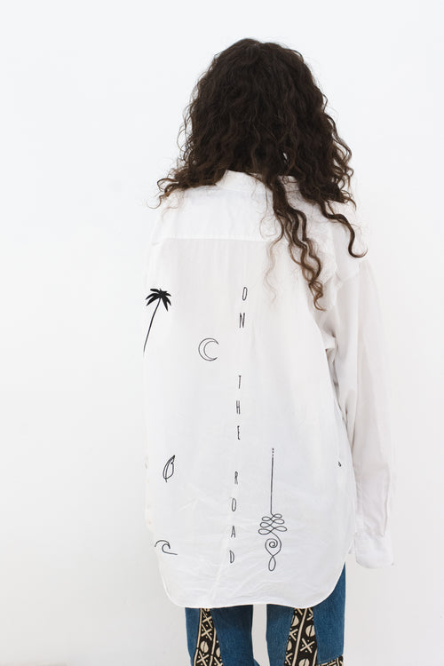 Coachelle Valley Oversized Top
